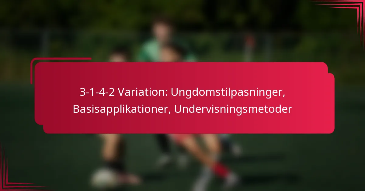 Read more about the article 3-1-4-2 Variation: Ungdomstilpasninger, Basisapplikationer, Undervisningsmetoder